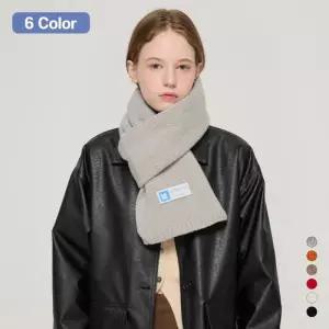 [로아드로아]프리미어 데일리 숏 머플러 (6색상)