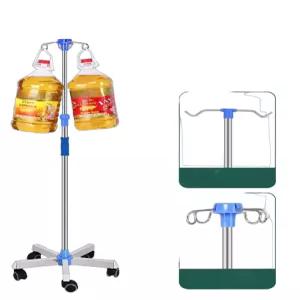 링거 거치대 주철오각매화 병원폴대 수액걸이 바퀴 부품
