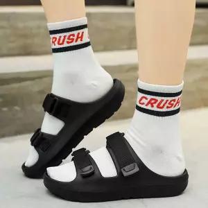 남자스트랩슬리퍼 편한신발 남자키높이쪼리 남성쪼리