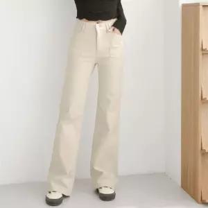 여자 빅사이즈 속밴딩 슬림핏 부츠컷 포켓 스판 바지