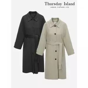 써스데이아일랜드Thursday Island 벨티드 싱글 핸드메이드 코트T238MCT259W2356734