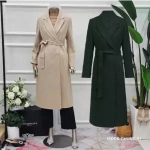 [미니멈]MD 캐시미어 100 핸드메이드 벨티드 코트 MD MMXDAHL9030_CJ