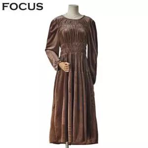 [포커스]벨벳스모킹원피스 FW4K7OP0114_SH