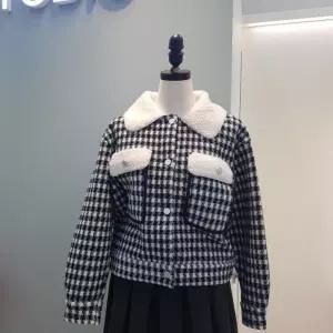 [수스]뽀글이배색자켓 S251BJK153/블랙_YS