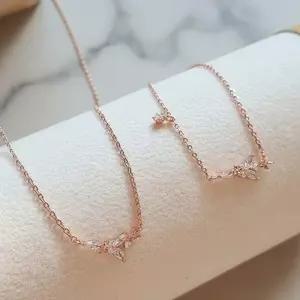 [신상오픈런]여성 데일리 러블리 나비 목걸이와 팔찌 세트 (47364843)