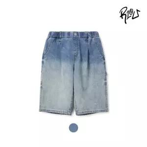 [레노마키즈]주니어 변형워싱 5.5데님팬츠 초등여아 남아 청반지( 2421Q214)_CJ