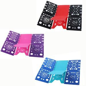 KUUJOJO 티셔츠 접이식 보드 내구성 플립 폴드 의류 폴더 성인 고속 플라스틱 쉽게 저장 시간 절약