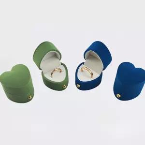 미니 반지케이스 팔각형 주얼리함 선물용 하트형 귀여운 수납함