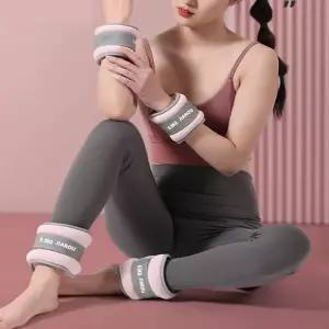 [콩심팥심]밴드형 모래주머니 헬스용품 웨이트 중량밴드 핑크