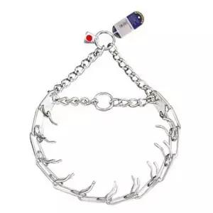 강아지 스텐 핀치 목걸이 4mm 1P 반려견 산책 훈련 반려견산책목걸이