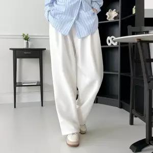 [179st.w]ACC 2012W 여자 베이직 핀턱 와이드 트레이닝 밴딩 팬츠