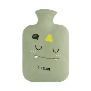 싸파 다이노소어 보온 물주머니 그린 2L 학생 캠핑 야외 따뜻한 손난로 워터 물손