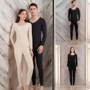 [다잇템]남자 투피스 햄라인 피치기모 내복 세트