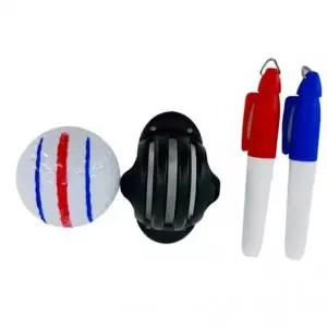 [셀러에이드]삼선 DD 11326 트리플라인 마커 골프공 골프볼