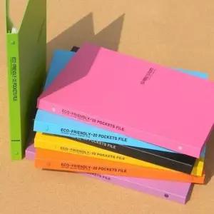 사무용품 청운 eco Friendly 합지 클리어화일 A4 20매 10개