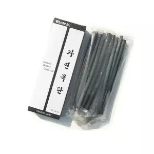 화방용품 자연목탄 3-11mm(10자루혼합) W80-41 미술용 전문가 콘테 연필 크로키 스케치 드로잉