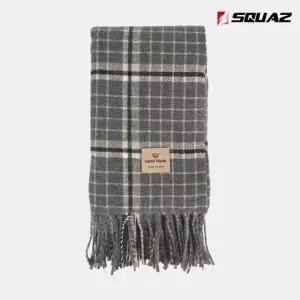 [스콰즈]스콰즈 체크 롱머플러 방한 겨울 커플 목도리 스카프 SNM064
