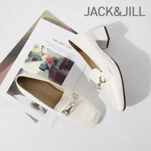 [잭앤질]잭앤질 진주체인 통굽 펌프스(JA0Z112)