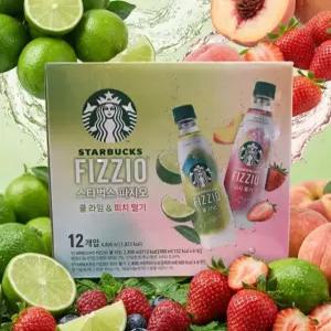 스타벅스 피지오 쿨라임 피치딸기 400ml x 12입 코스트코