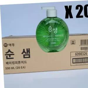 애경 순샘 베이킹피톤치드 500ml 용기형 20개(1box)