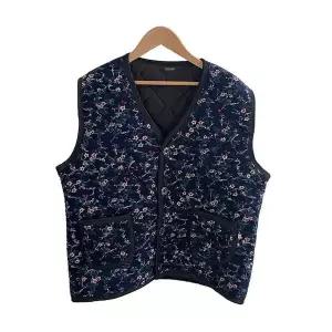 할머니 누빔조끼 보온 패딩 누빔 퍼기모 촌캉스