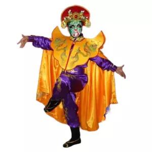 변검 의상 마스크 풀세트 공연 인룡 가면 복장 변신 맞춤 풀 중국 의류 전통 얼굴 마술