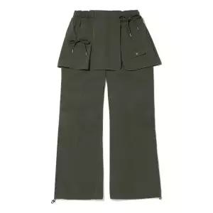 [인터크루]우먼스 랩 치마 파라수트 팬츠 브라운 ITZ3PL52ABR