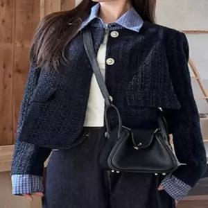 [귈림][귈림] 페이크 레이어드 벨벳 자켓(G5SJK005P)