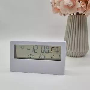 투명 디지털 온습도계 화이트 벽걸이 온도 아날로그 아날로그계 다용도