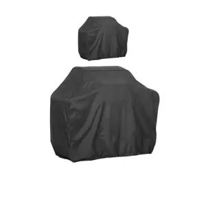 비와 먼지로 부터 그릴을 보호해주는 방수 커버 X 2개펜션용품 바베큐 화로대 UV차단 효과 방풍 미세한방지