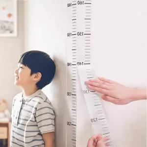 어린이 키재기 스티커 시트지 200cm 키측정기 눈금자 벽지 부착