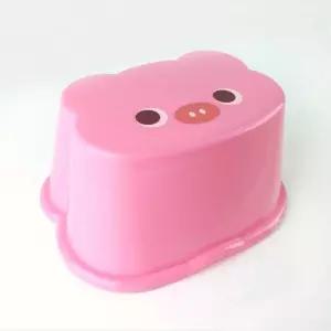 목욕의자 어린이 욕실의자 캐릭터 아기 유아 핑크 돼지 플라스틱 욕실용품