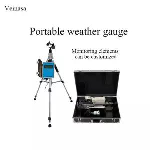 온습도시계 휴대용 기상 관측소 풍속 방향 온도 습도 압력기상 센서 강우