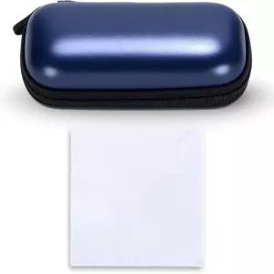 지퍼가 달린 코첵 10홀 블루스 하모니카 EVA 케이스 - 디아토닉 연주자를 위한 청소용 천이 충격 방지