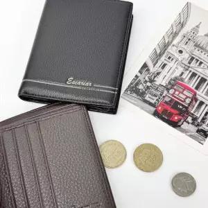 [옷자락]남성용 클래식 가죽 명함지갑 블랙 브라운