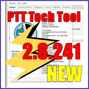 2025 Premium Tech Tool 2.8.241 (PTT 2.8  VCADS)(REAL Development) 개발자 도구를 통한 제품 내역
