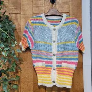 멜로디가든 HC45 여성 무지개 니트 여성 무지개 니트 M26m4c104