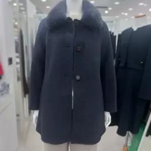 [프렐린]ROH254081 밍크탈부착 핸드메이드 코트IC