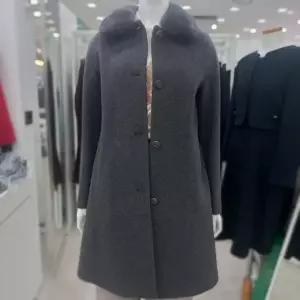 [프렐린]ROH254070  밍크 탈부착 핸드메이드 코트IC