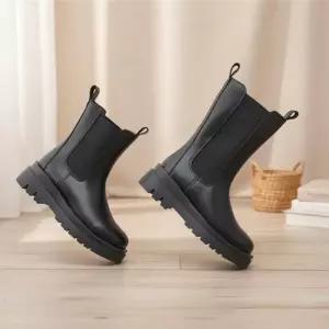 [다잇템]여성용 발목부츠 첼시 캐쥬얼 클래식 통굽 (47364549)