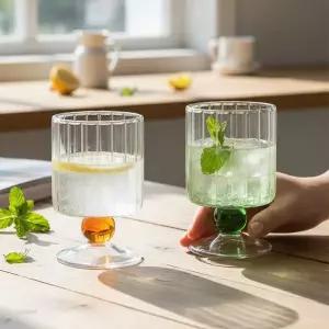 홀린 글로우볼 내열유리 고블렛잔 200ml