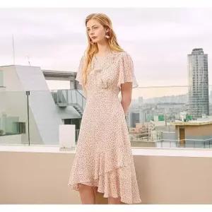 [숲][숲] 하프 슬리브 플라워 프린팅 원피스 (SZ4OP90)