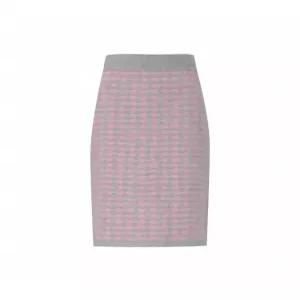 [숲][숲] 웨이브 패턴 니트 스커트 (SZ3KS35)