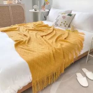 무릎담요 [땡처리 감성 블랭켓 담요 블랭킷 사계절 캠핑 차박 피크닉