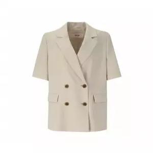 [숲][숲] 더블 버튼  뒷 테입 재킷 (SZ5JK34)