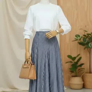 [다잇템]여성 단가라 일상 모임룩 출근룩 스커트 (47360277)