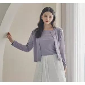 [숲][숲] 슬리브리스 카디건 세트 (SB3TXE1)