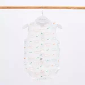 [달퐁]큐비앤맘 제키 매쉬 나시 바디슈트