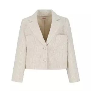 [숲][SOUP] 크롭 포켓 숏 재킷 (OY9JKQA)