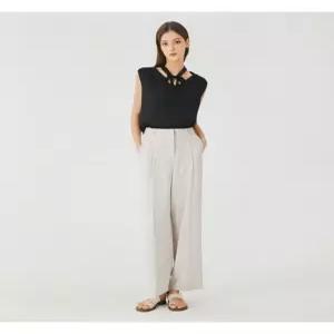 [숲][숲] 엘라스틱 백 밴딩 핀턱 팬츠 (SZ3LP36)